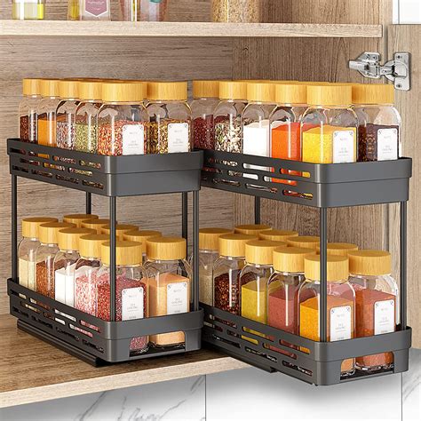 spice rack amazon uk|inside cupboard door spice rack.